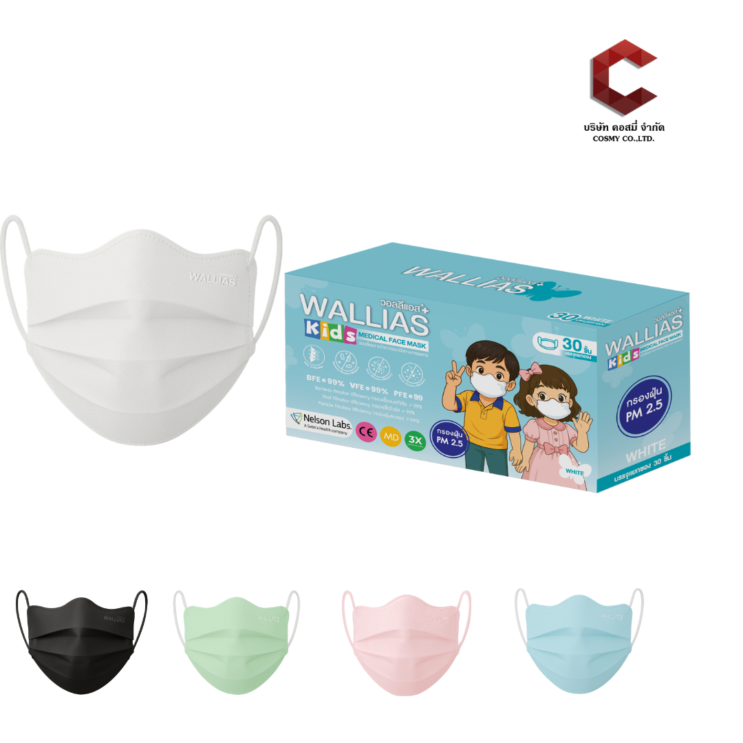 WALLIAS MEDICAL FACE MASK FOR KID (Mask Butterfly)