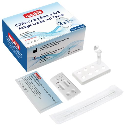 WILBUR COVID-19 &amp;Influenza A/B Antigen Combo Test Device